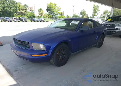 2005 Ford Mustang V6 Deluxe/V6 Premium из США, поврежденный, VIN 1ZVFT80N655176666